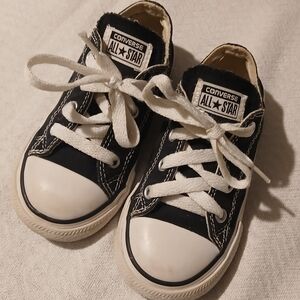 Converse All Star Kids Black Sneakers